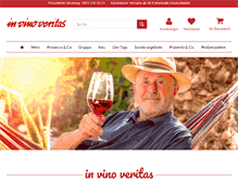 Tablet Screenshot of invinoveritas.de